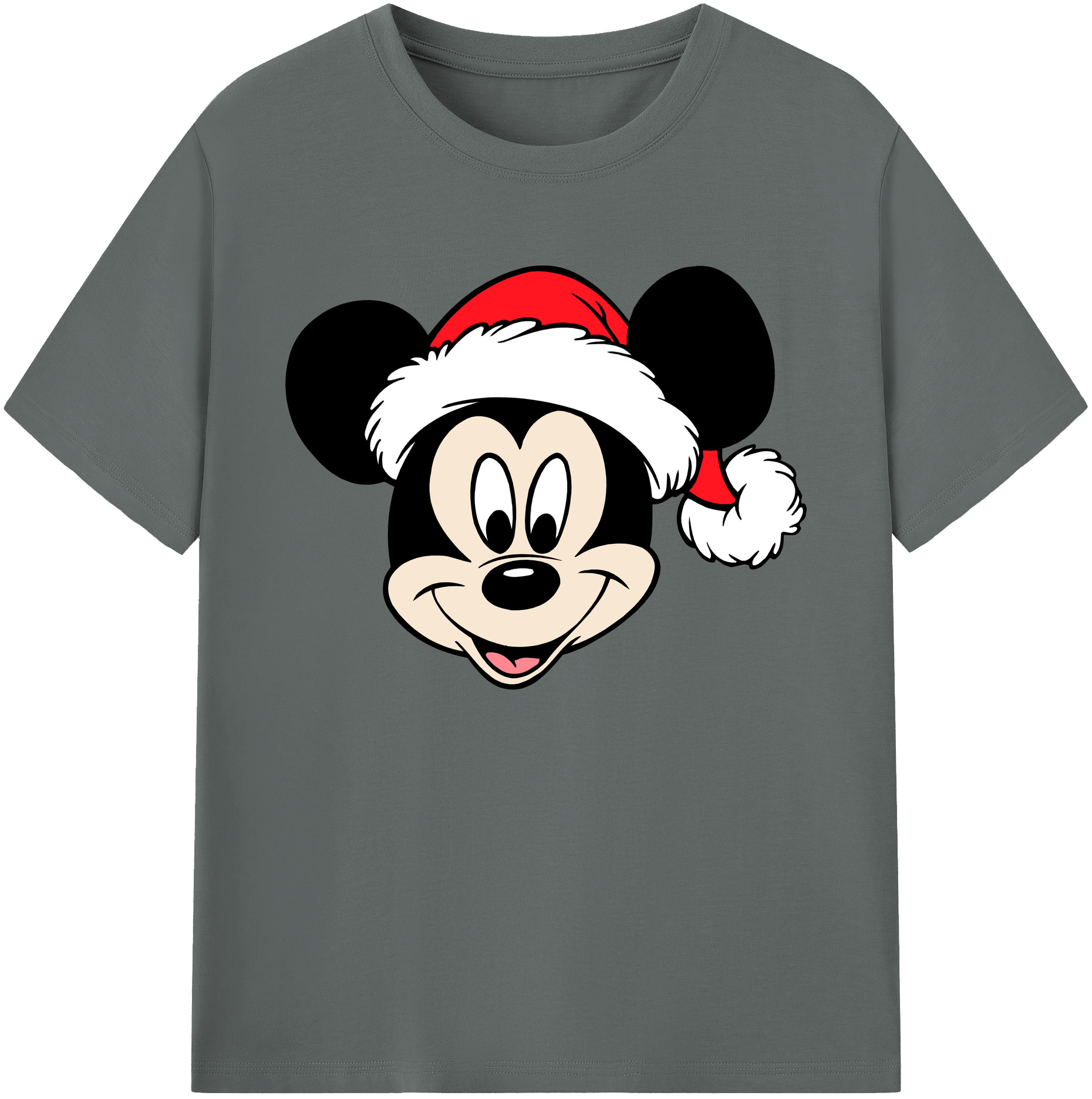 ミッキーマウス Mickey Mouse 綿100％ メンズ半袖Tシャツ｜肌触りやわらか＆通気性